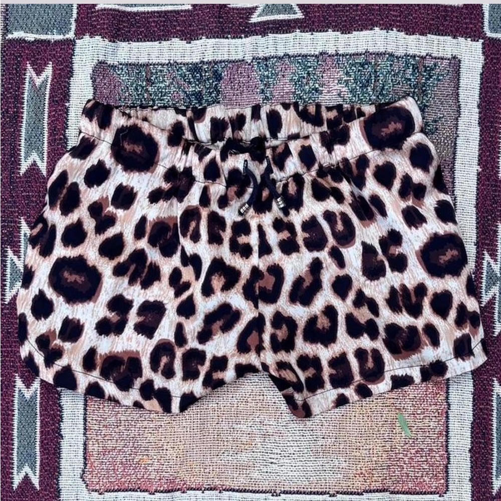 Leopard Print Seductions Shorts